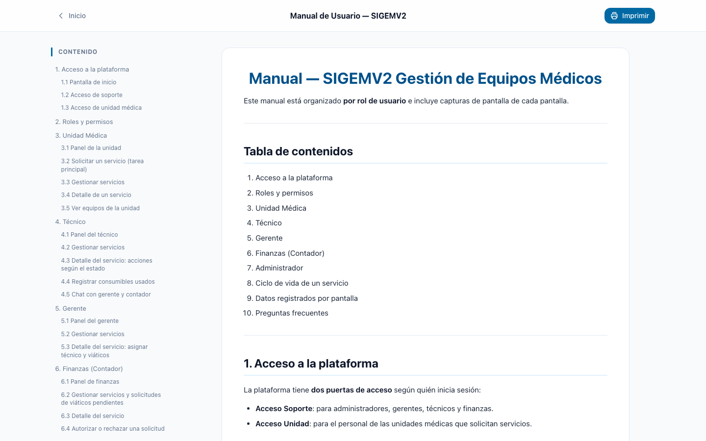 Manual de usuario público de SIGEMV2 por roles